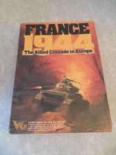 FRANCE 1944: THE ALLIED CRUSADE IN EUROPE, VICTORY GAMES, INC. #30019, 1986 OPEN
