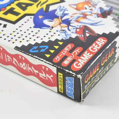 SEGA - SONIC &amp; TAILS / ソニック＆テイルス [GG] 003 SONIC and TAILS 1 Game Gear Sega 2636 gg | eBay