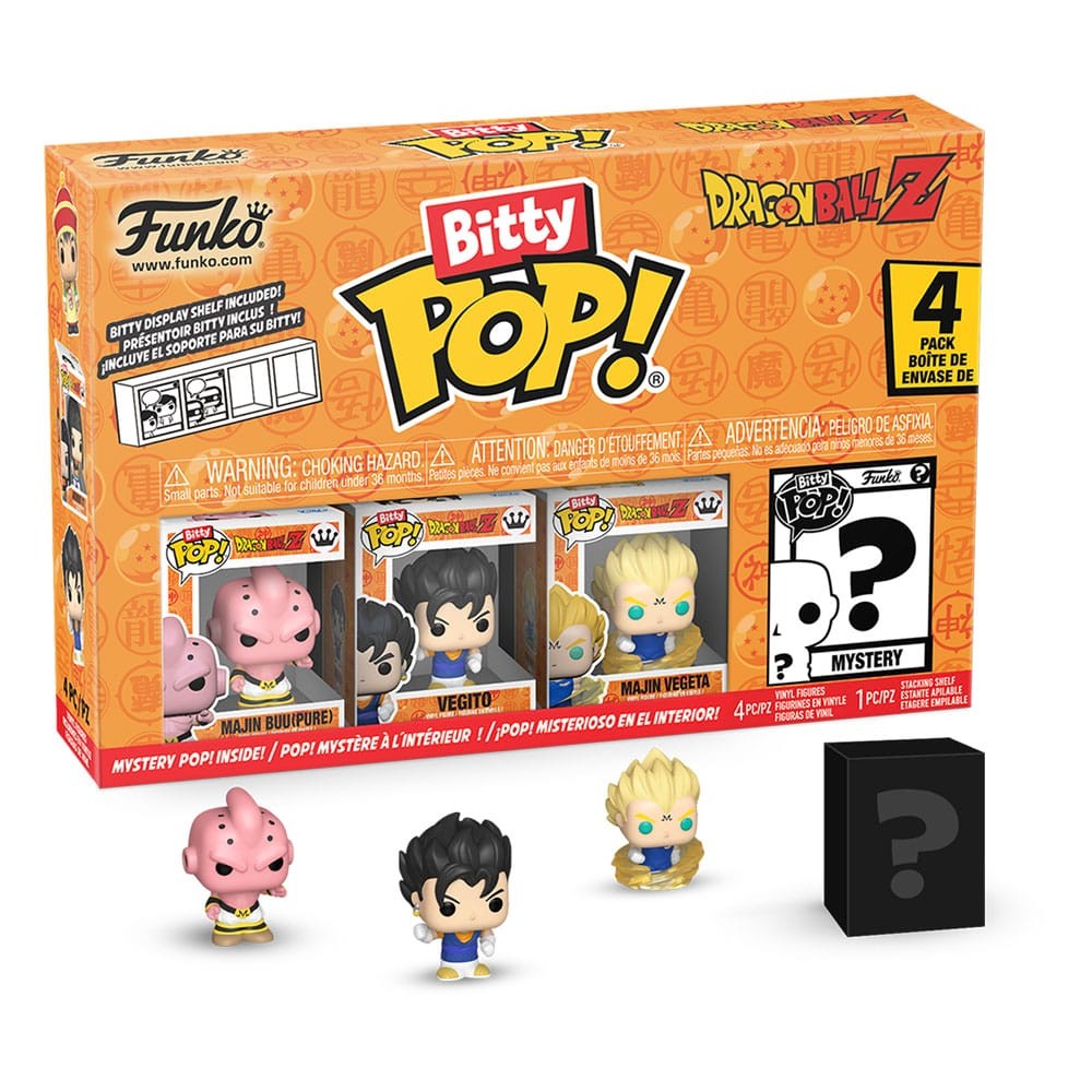 Funk Pack 4 Figurines Funko Bitty Pop Dragon Ball Z Majin Buu - Image 6
