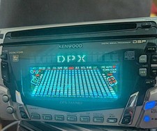Kenwood DPX-7000MD CD MiniDisc Head Unit Power-On Tested w/o Harness Cable As-Is