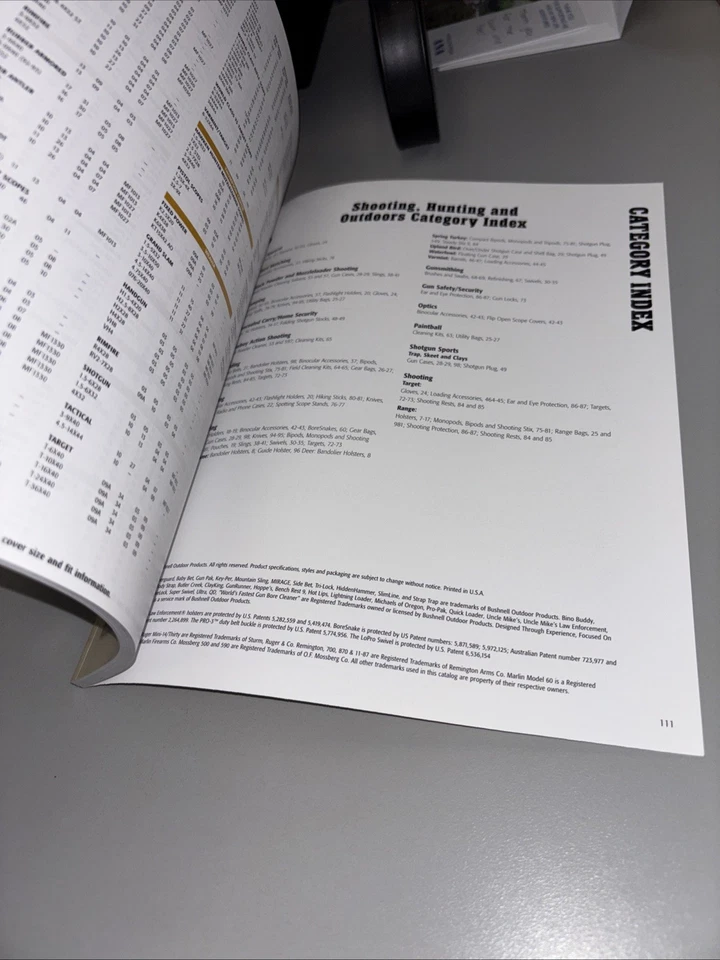 2007 Bushnell outdoor accessories gun catalog - Image 4 of 4