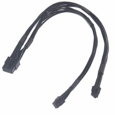 8 Pin to small 6 Pin line MAC graphics cable MAC GPU line 8 Pin to double 6 Pin