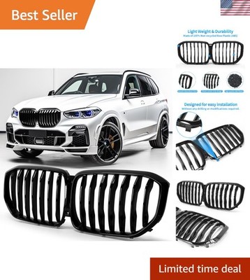 Gloss Black Kidney Grill for 2019-2023 BMW X5 G05 - Effortless Style Upgrade