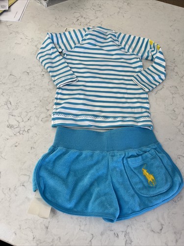 Polo Ralph Lauren Bebé Niño Talla 2/2 T Niñas Conjunto Nuevo - Imagen 6 de 11