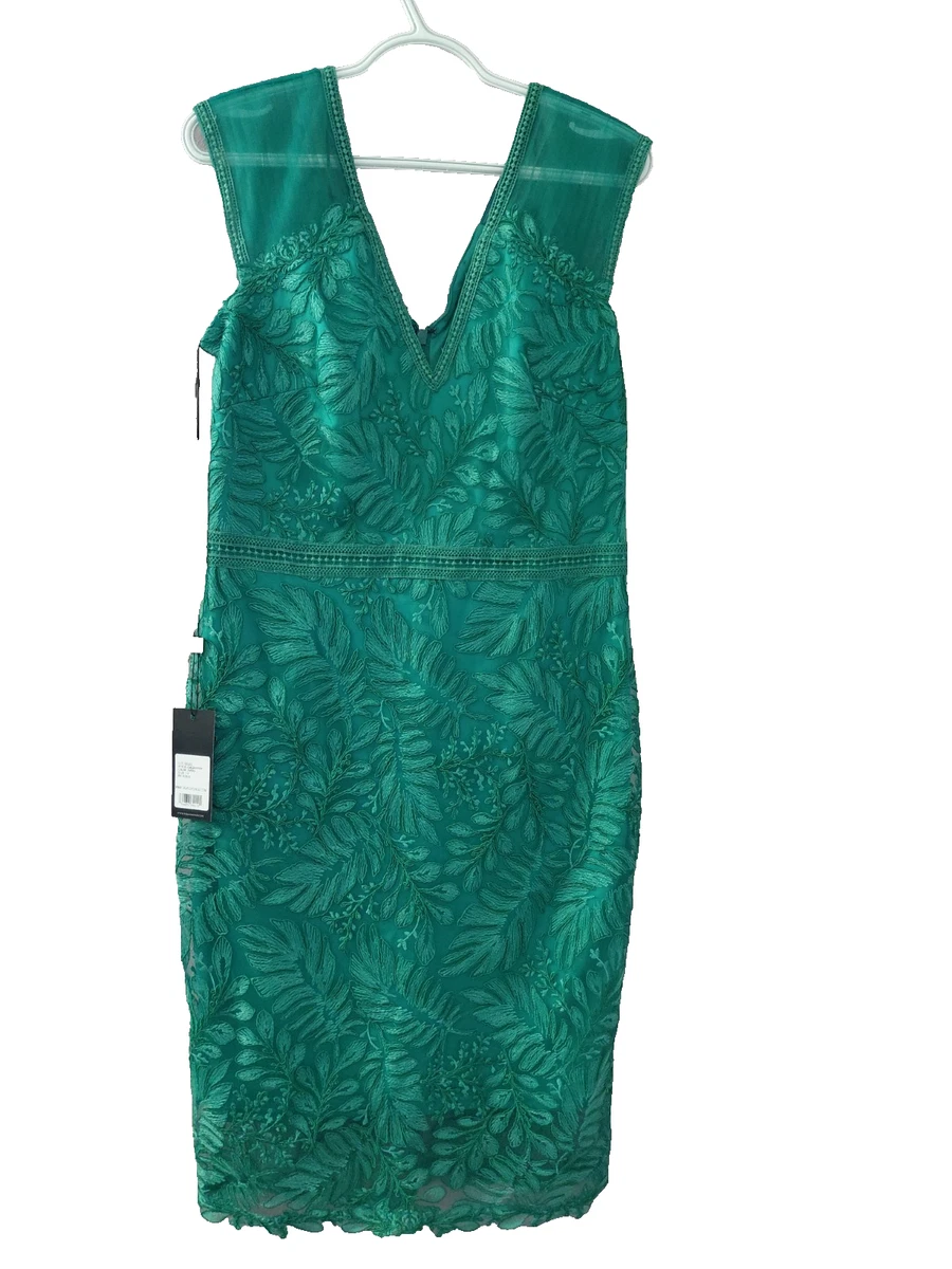 chinese dress ladies Teresa Organza Gown in Green by Theia Couture