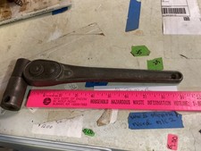 Vintage 1933 Indestro Ratchet No. 3202-r 12 Drive Usa Tool Pat1902878