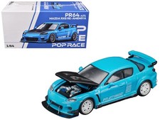 Pop Race PR640471 1/64 Mazda RX8 RE Amemiya RHD (Right Hand Drive)