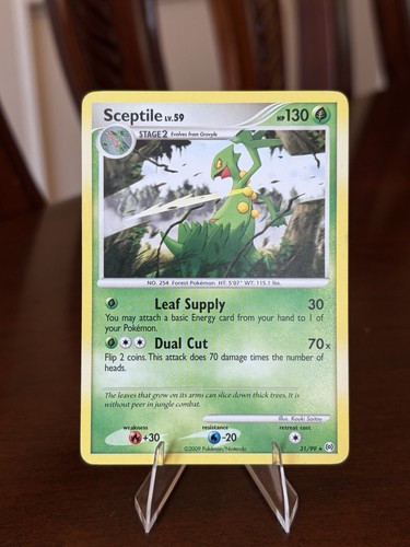 Pokemon Sceptile 31/99 Non Holo Rare MP Condition