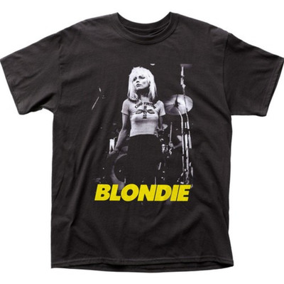 Blondie Funtime t-shirt, classic new wave band tee, black unisex mens