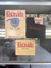 Faxanadu NES Nintendo Cib Complete In Box