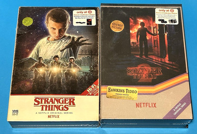 Stranger Things - Seasons 1 & 2 (4K + Blu-ray, 2018) **BRAND NEW** sealed READ