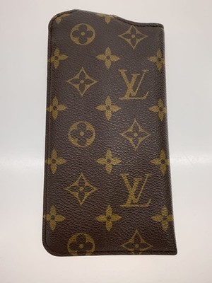 Used Louis Vuitton Monogram M66544 Etui Lunettes Glasses Case GM