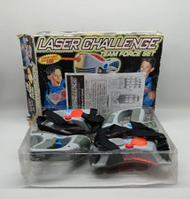 ToyMax Laser Challenge Team Force Set With Original Box 1996 Tested