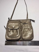 Fossil Brand Relic Metallic Bronze Crossbody ...