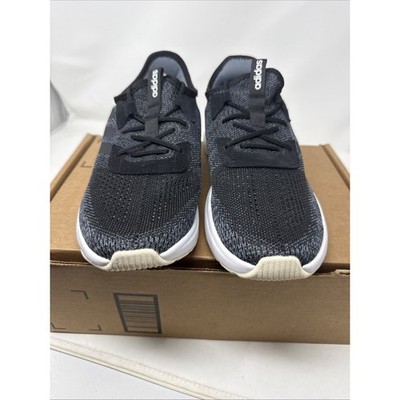 Adidas Women's Size 9.5 Mavia X Running Sneaker Black/White/Aqua EG4315 BNIB
