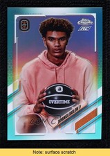 2021 Chrome OTE Overtime Elite Aqua Refractor 1/199 Dominick Barlow #95 READ 1e7