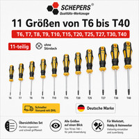 Schraubenzieher-Satz Schraubendreher T-Profil Sternprofil FüR Torx-Schrauben