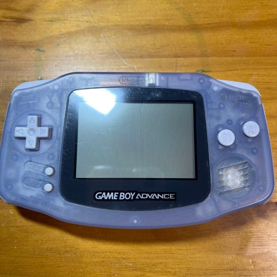 Nintendo Game Boy Advance Launch Edition Milky Blue Handheld
