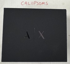 Image of Armani Exchange Cayde Stainless Steel Watch And Bracelet Set - BRAND NEW