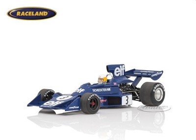Tyrrell 007 F1 Elf Sieger GP Schweden 1974 Jody Scheckter, GP Replicas 1:18
