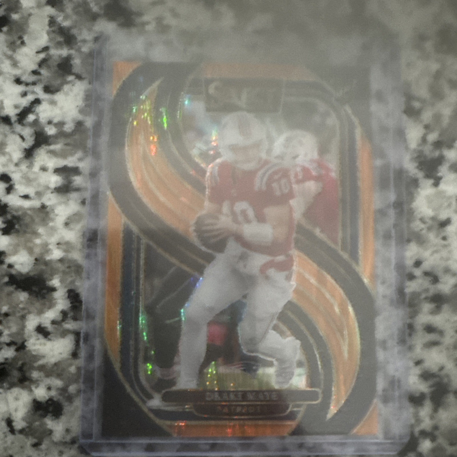 2024 Panini Select - Premier Level Drake Maye #113 Orange Prizm /399 (RC)