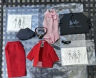 Vintage Barbie Fashion "Busy Gal" Complete Fashion Jacket has TM label #1 Pumps