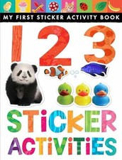 123 Sticker Activities: My First - Paperback, by Litton Jonathan - Acceptable w