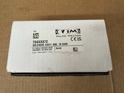Valco Solenoid Assy.  Series 900 704XX872 -Brand New