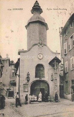 LIMOGES 87 Haute-Vienne Eglise Saint Aurelien