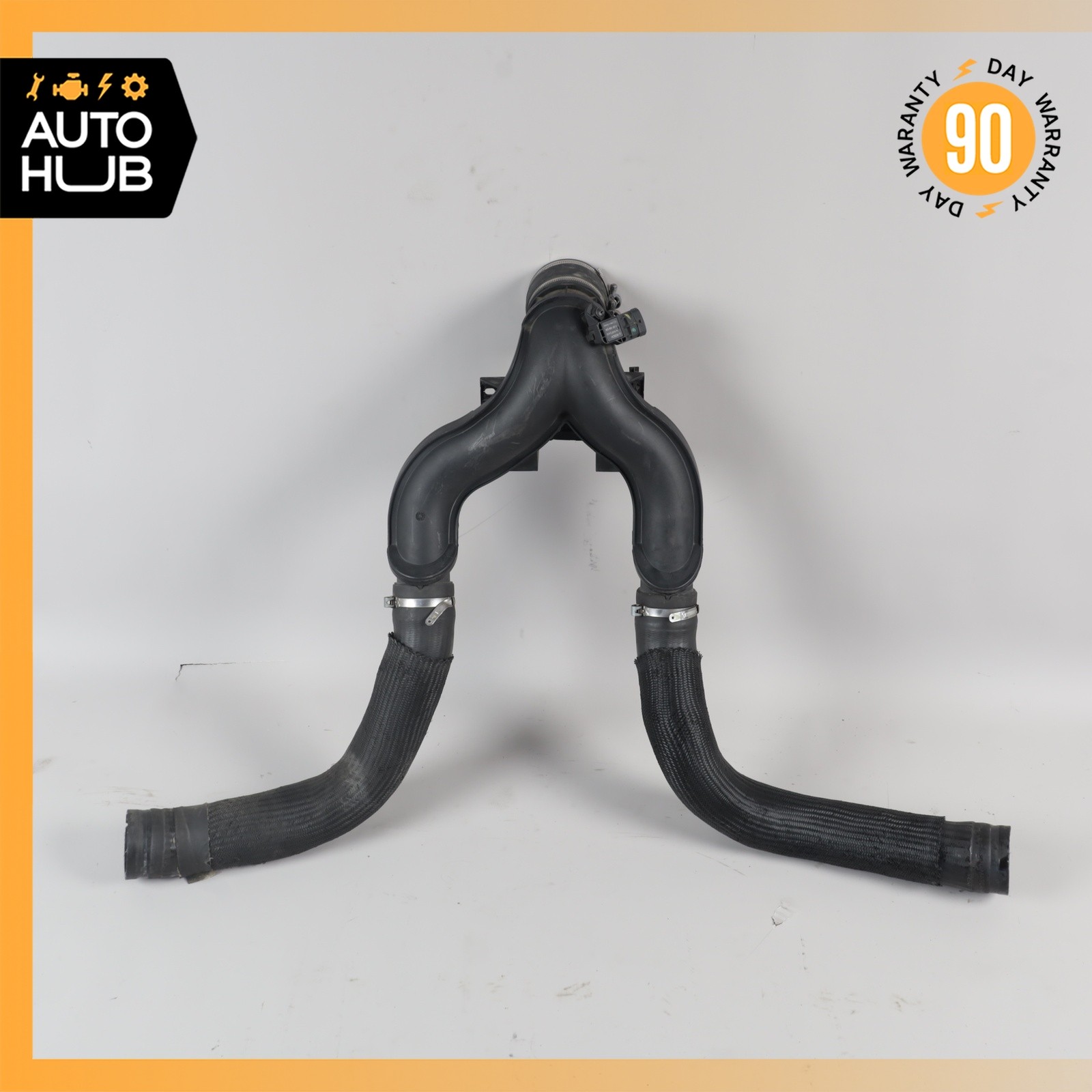 14-22 Maserati Ghibli S M157 Quattroporte M156 Air Intake Duct Tube Pipe OEM 68k