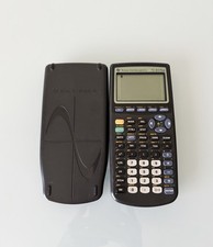 Texas Instruments TI-83 Plus Graphing Calculator 1999 With Cover Tested  Works 