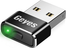 Geyes Mouse Jiggler, dispositivo de mouse indetectable con dos modos Negro -