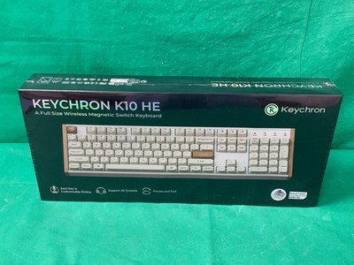 Keychron K10 HE Wireless Magnetic Switch Keyboard White Special Edition K10H-Q1
