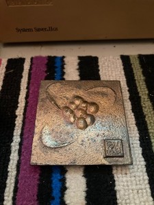 Soleri Cosanti  Abstract 3” bronze bullion
