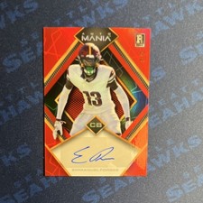 2023 Wild Card Auto Mania Emmanuel Forbes Rookie Autographed Card AMD-A Football