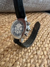 chaumet paris watch. High grade column-wheel chronograph movement, Frederic Pigu