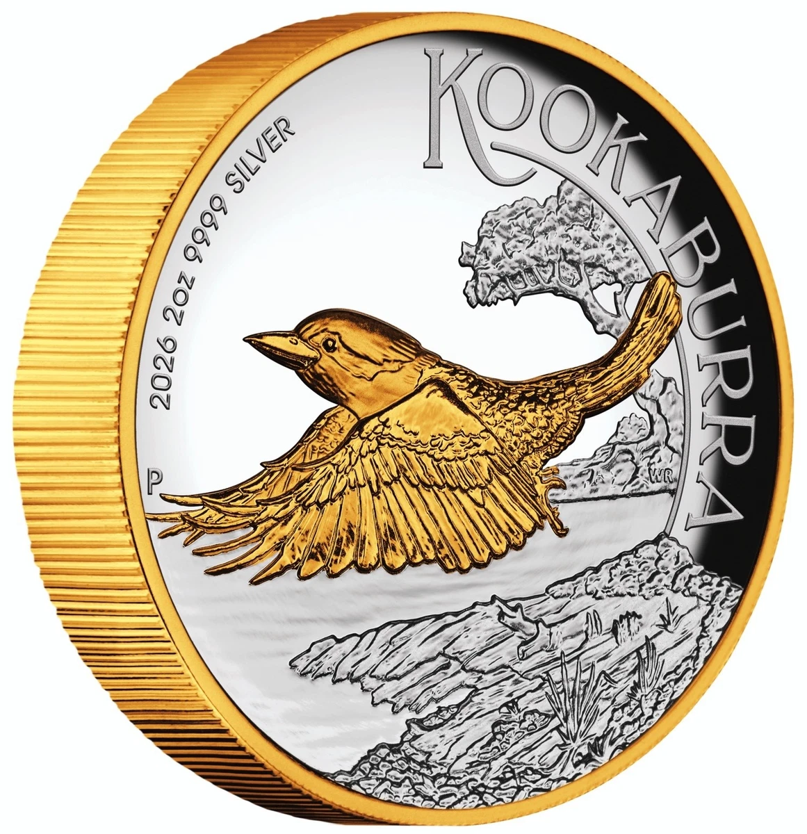 Australian Kookaburra Uncertified Proof Silver Bullion Coins for