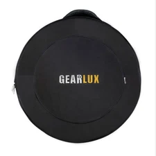 Gearlux 22-Inch Cymbal Bag for Crash, Hi-Hats, and Drum Cymbals