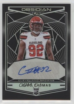 2018 Panini Obsidian Rookie 51/100 Chad Thomas #RKA-CT Auto RC nd3