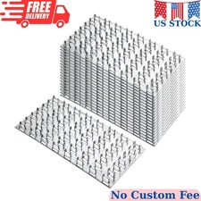 30 Pcs 4x8 Inch Pronged Truss Mending Plates Galvanized Repair Tie Plates