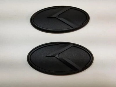 2PCS Front Hood Trunk Emblem K Logo Badges for KIA Forte Rio Optima K5 KA-S2M...