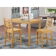 Counter Height Set - Counter Height Table And Dinette Chairs