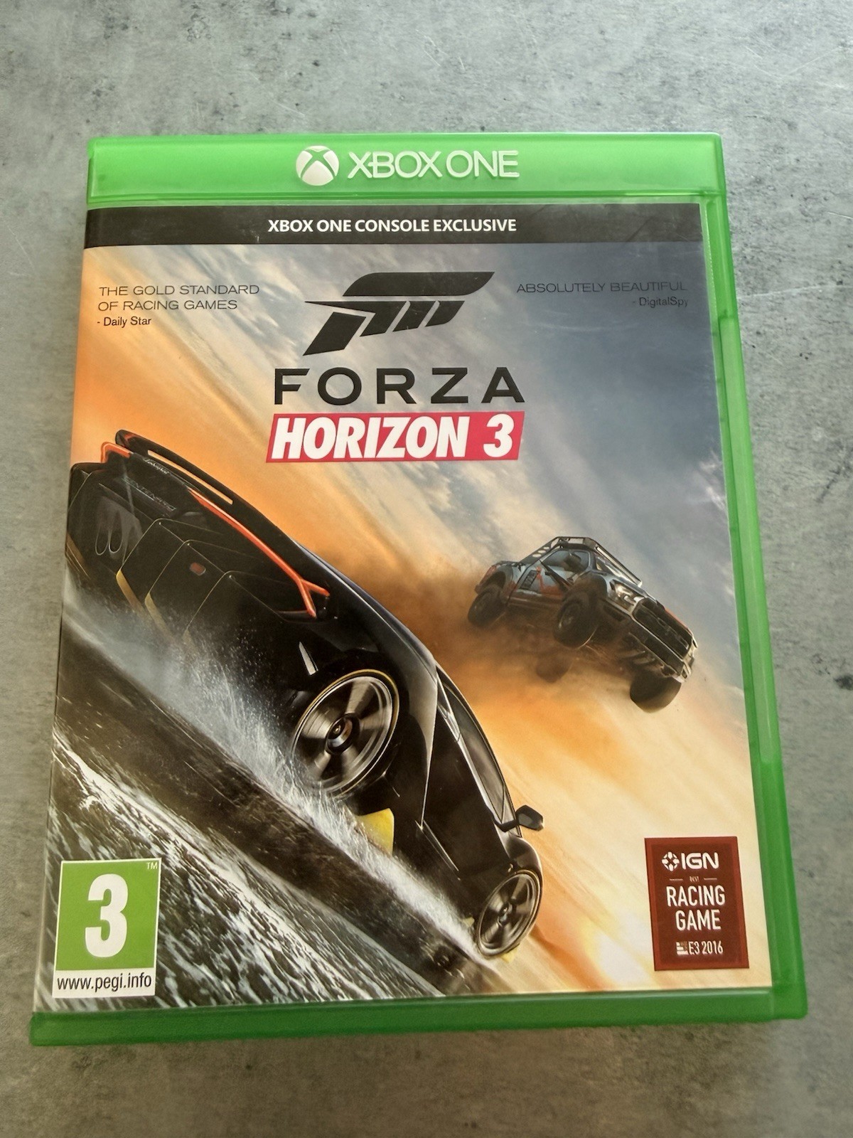 Forza: Horizon 3 (Microsoft Xbox One, 2016)