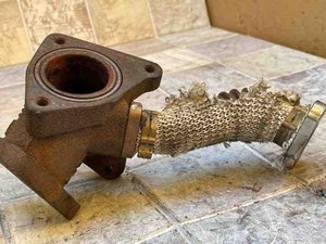 VW TOUAREG 7LA, 7L6, 7L7 Auspuffkrümmer 5900109 2.50 Diesel 128kw 2007 18213669