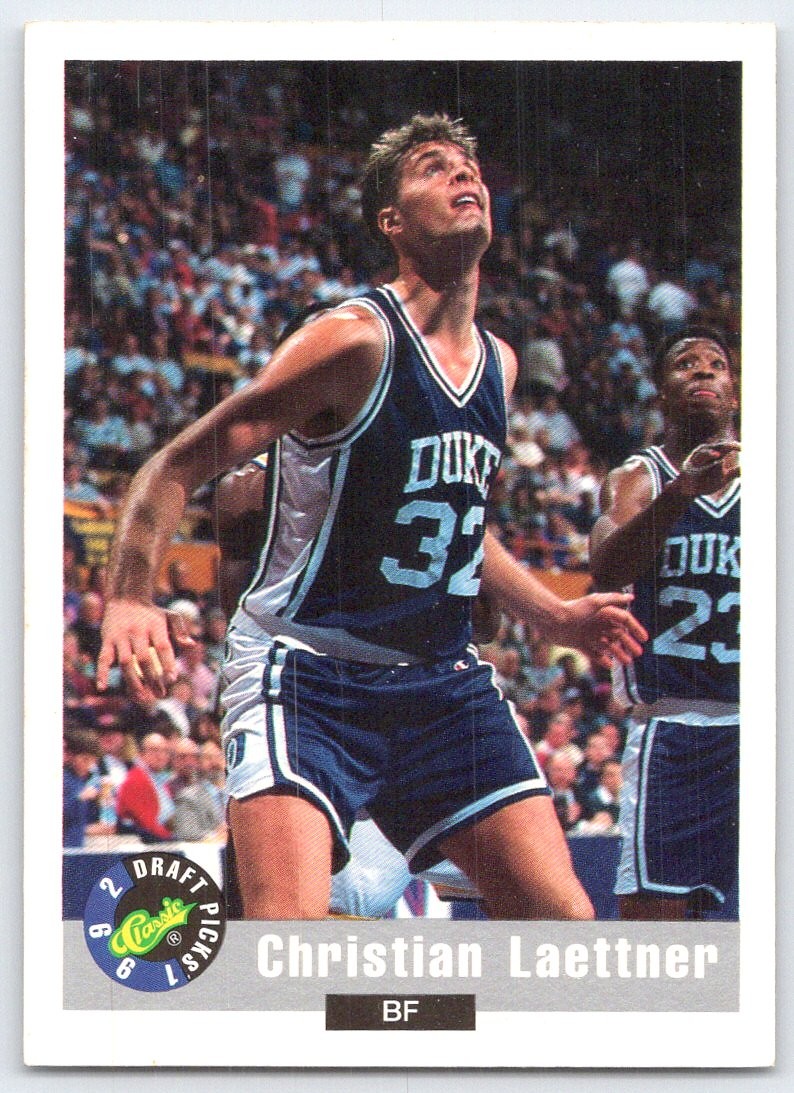 1992 Classic Draft Picks #43 Christian Laettner
