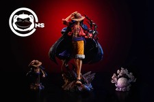 CNS Studios One Piece Monkey D Luffy Four Emperors Statue 25cm H
