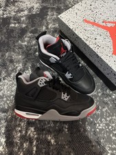 Jordan 4 Bred Reimagined GS UK 4.5 nuovo 100% autentico