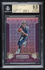 2016 Panini Rookies & Stars Crusade Purple 19/49 Jared Goff BGS 9.5 GEM MINT 5by