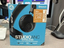 JLab Studio ANC On-Ear Wireless Headphones 34 Hr. Runtime -Noise Canceling NEW
