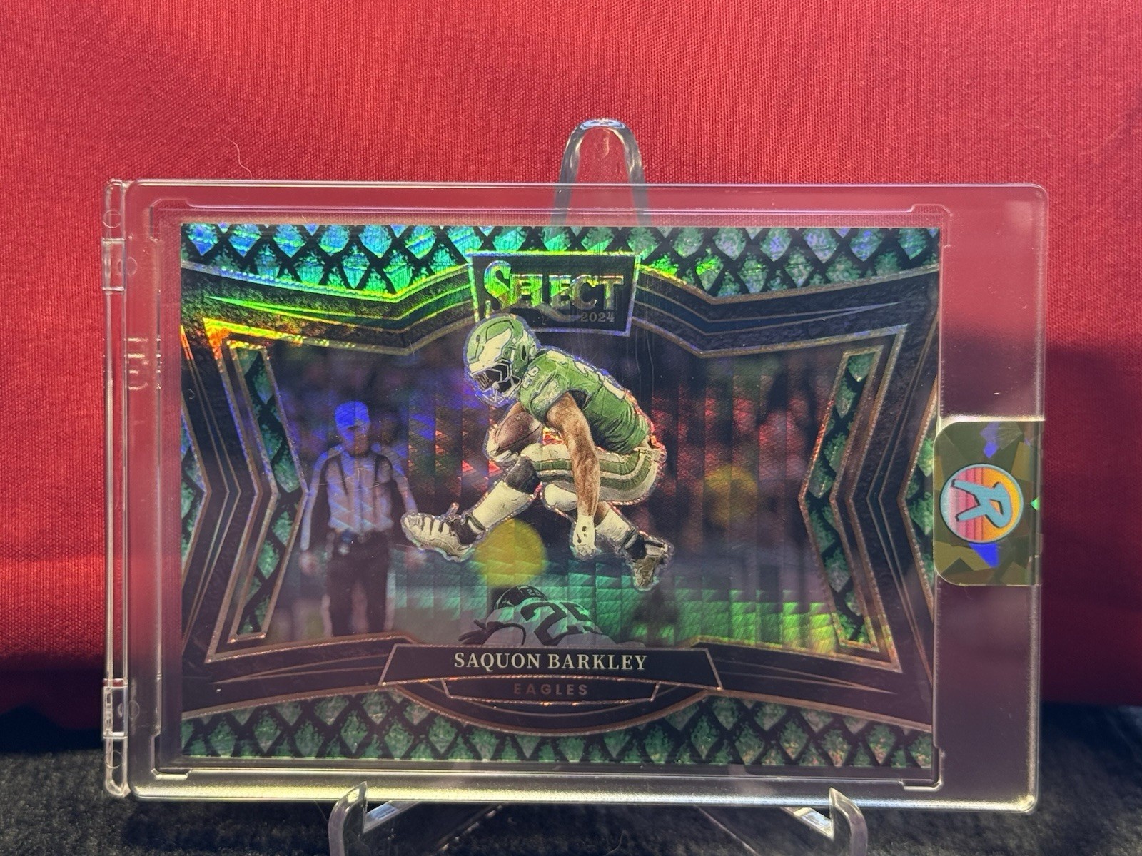 2024 Panini Select Saquon Barkley Field Level No. 492 Dragon Scale /70